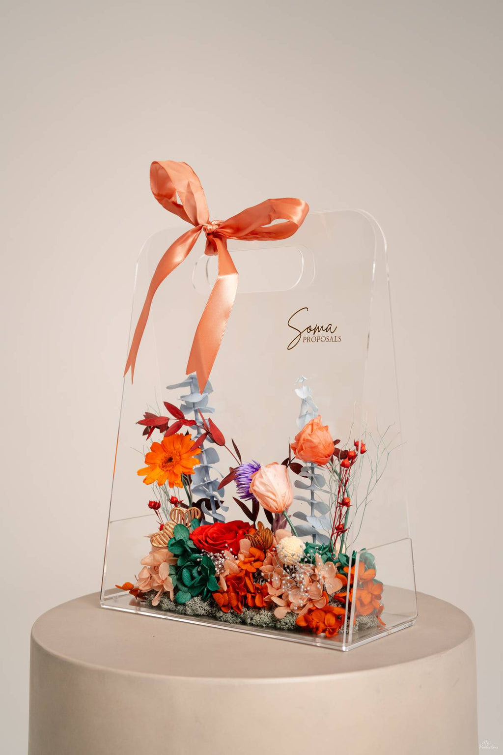 Acrylic Handheld Florals - Autumn